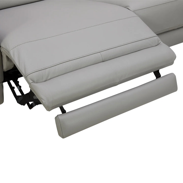 Aiden & Ivy - Canapé d'angle inclinable électrique