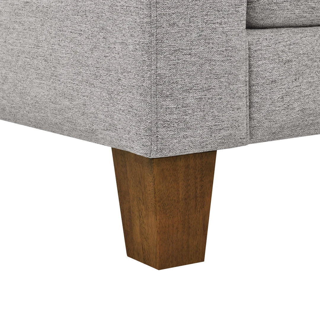 Thomasville - Canapé en tissu avec pouf