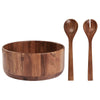 Safdie - Salad Bowl with Acacia Serving Utensils