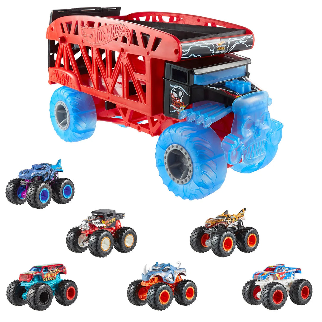 Hot Wheels - Le coffret Monster Mover