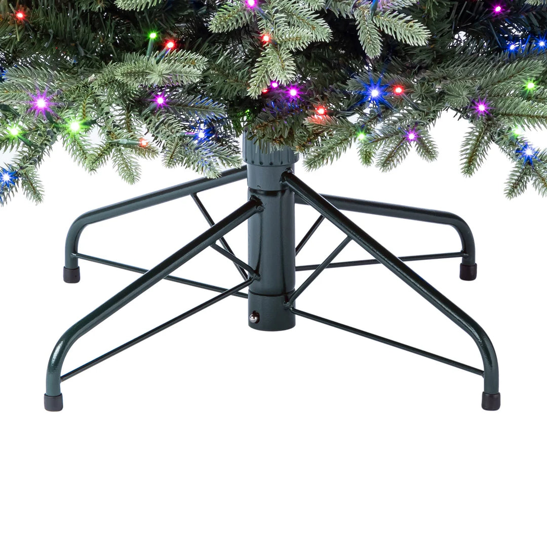 Sapin de Noël artificiel élancé de 2 m, 1200 micro-DEL