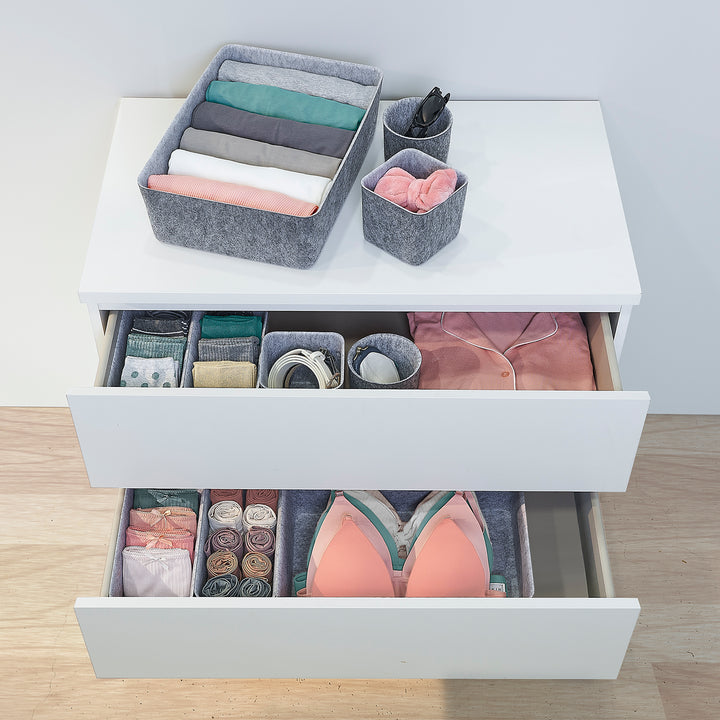 Neatfreak - Organisateurs de tiroirs en feutre, paquet de 10