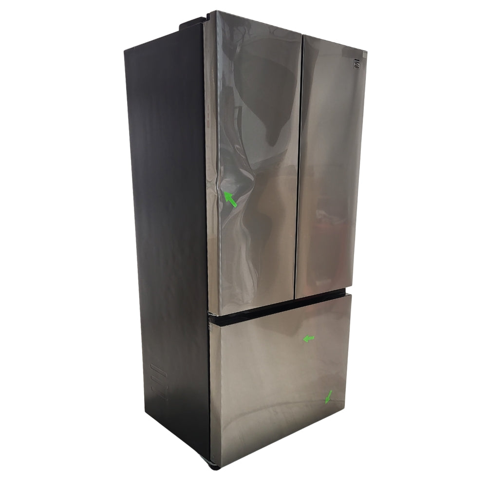 Kenmore - French Door Refrigerator 33 in, 18 cu ft