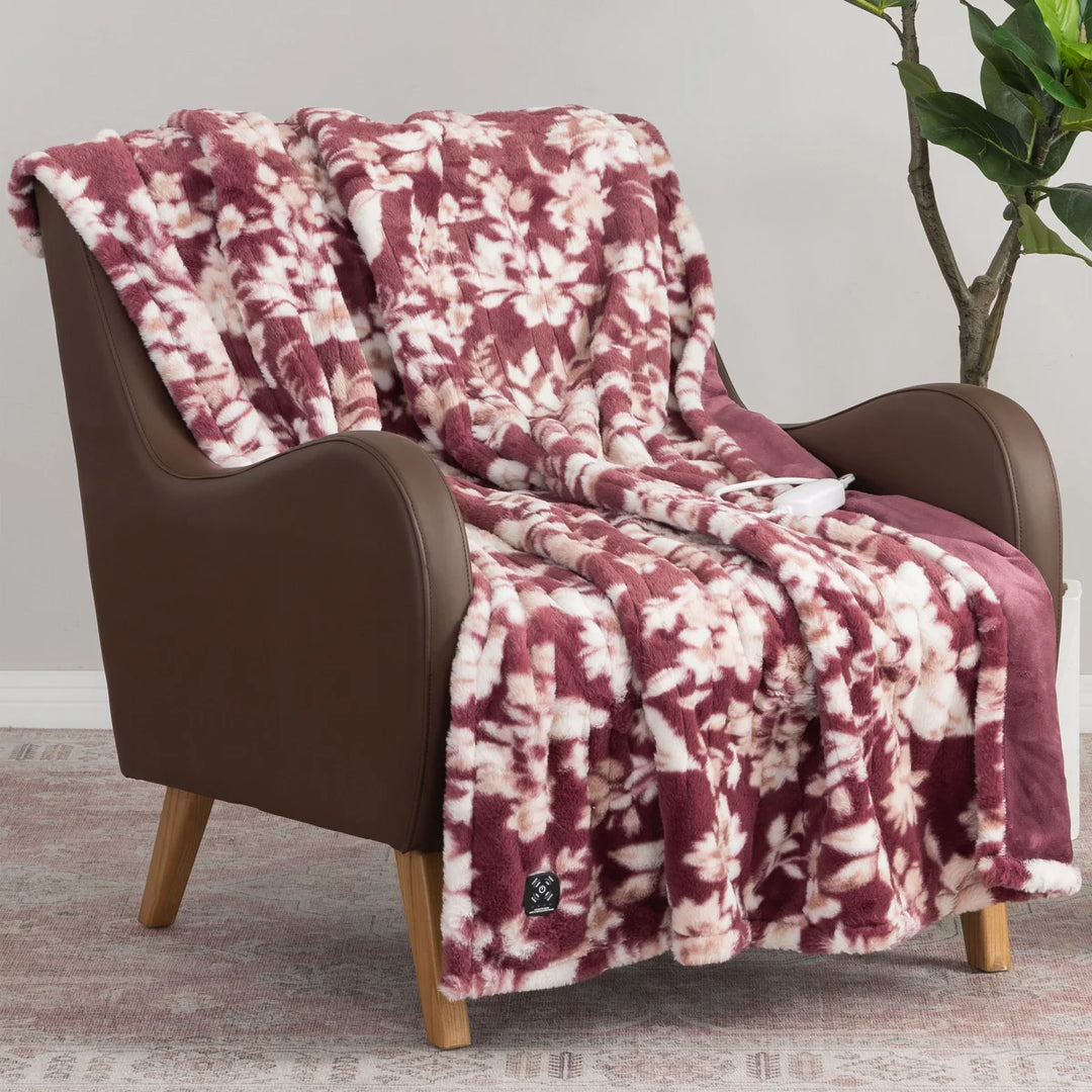 Berkshire - Couverture chauffante en fausse fourrure