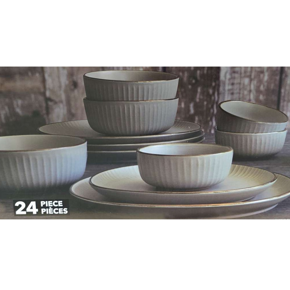 Safdie - Ensemble de vaisselle 24 pièces Cara