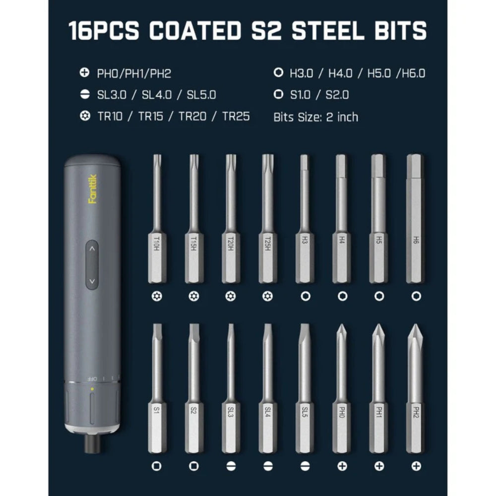 Fanttik - Tournevis électrique sans fil S1 Pro