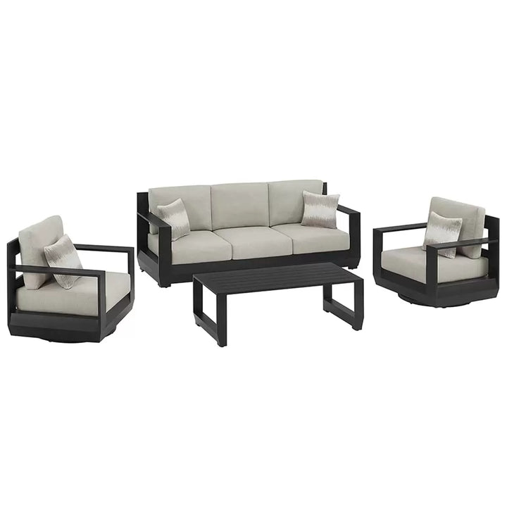 Henredon - Ensemble de salon d'extérieur Calis, 4 pièces