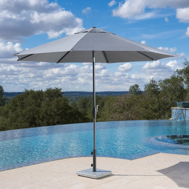 SunVilla - 10 ft Market Umbrella with Auto Tilt