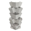 Multy Home - Jardinière empilable 5 niveaux, couleur