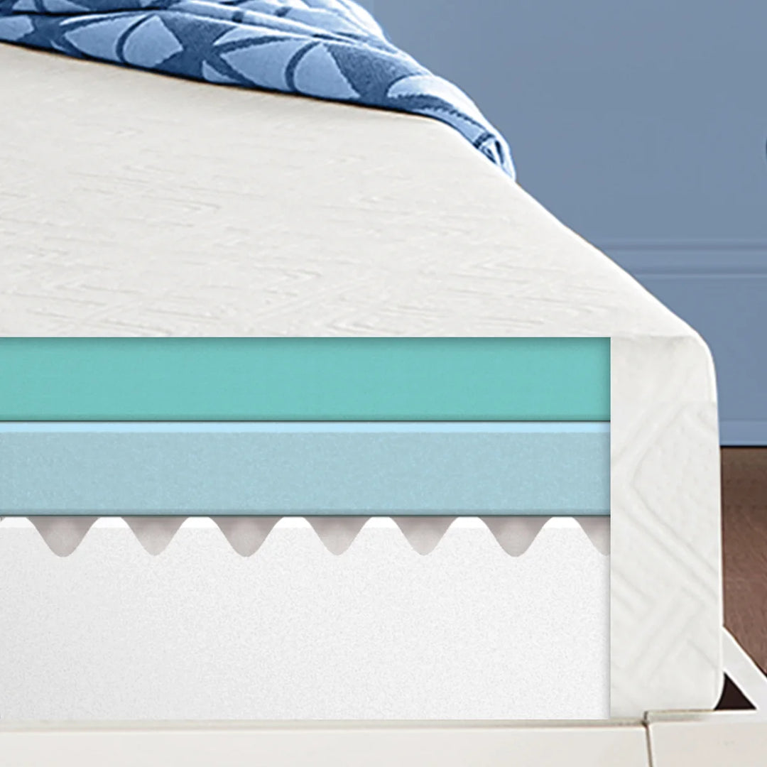 Simmons - Matelas en mousse à mémoire de forme et gel de 20,3 cm (8 po)