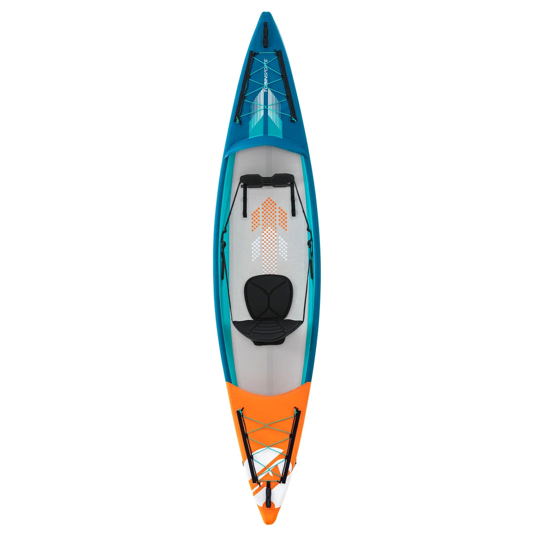 Tobin Sports - Kayak gonflable Breakwater Pro pour 1 personne