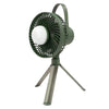 Camelion - Rechargeable Camping Fan with LED Light
