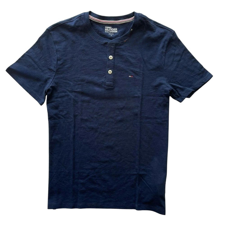 Tommy Hilfiger – Chandail Henley à manches courtes