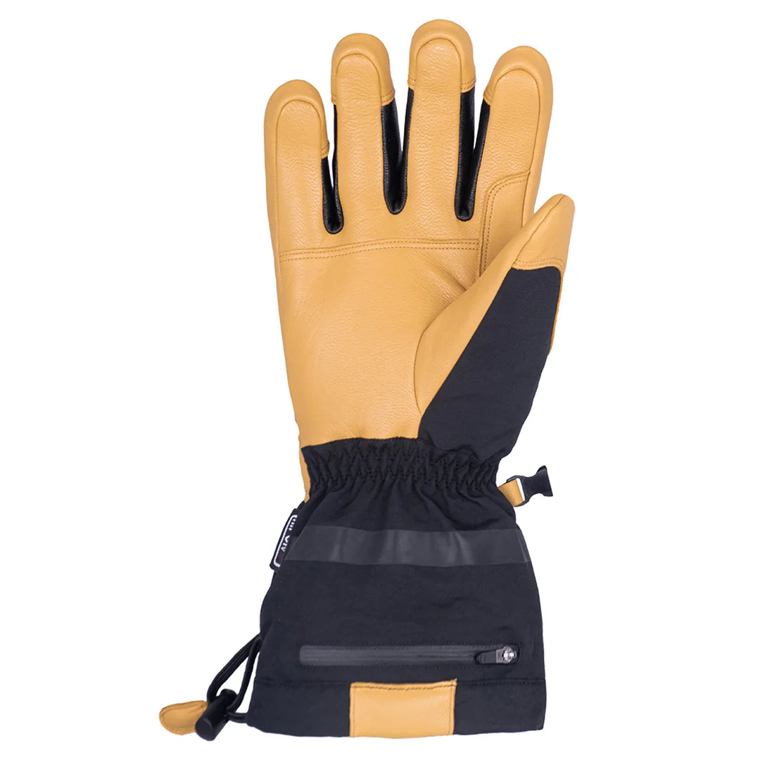 HEATFIT - Gants de travail chauffants en peau de chèvre