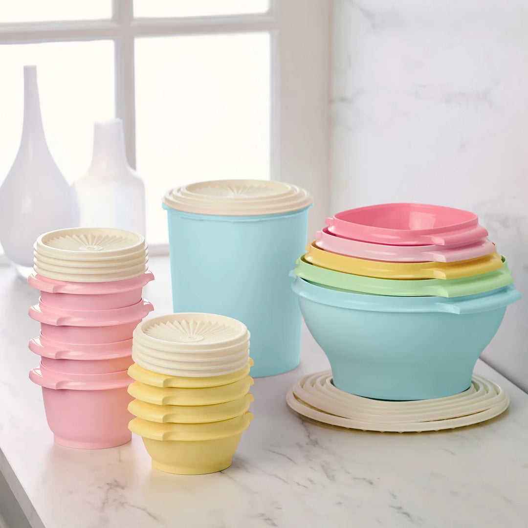 Tupperware - Ensemble de contenants alimentaires collection d'héritage