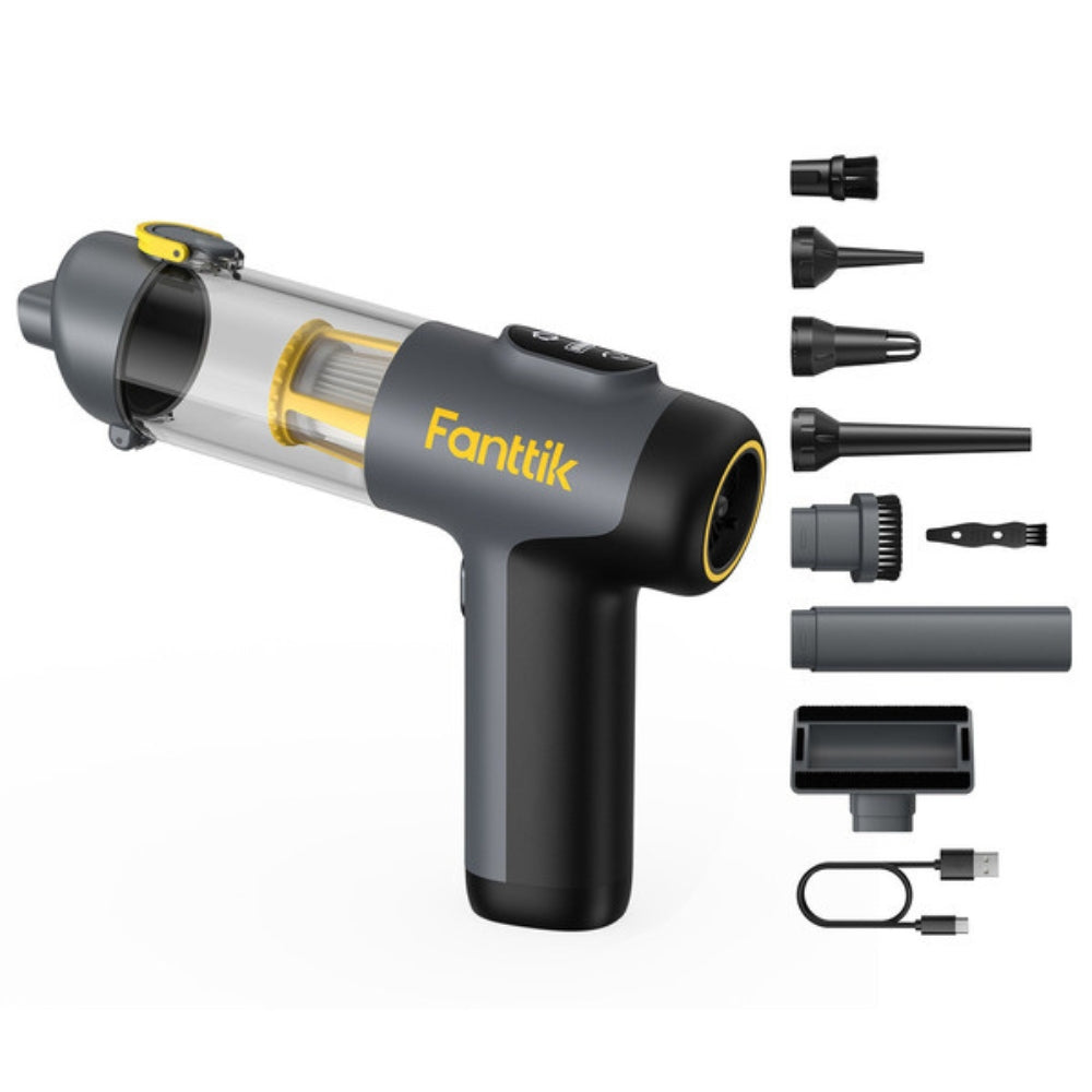 Fanttik - Aspirateur et dépoussiéreur pour automobile 4 en 1 Slim X100 Mix