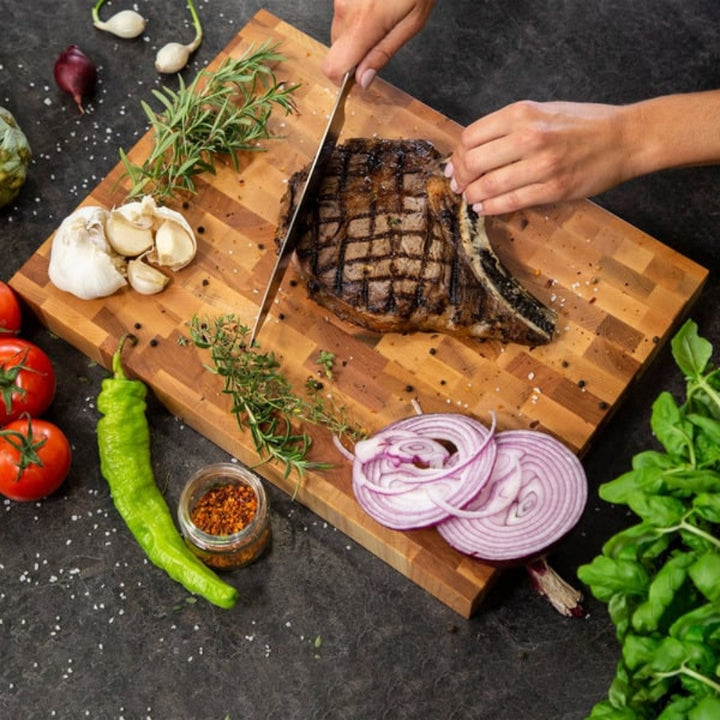 WoodForChef - Planche à découper large en merisier