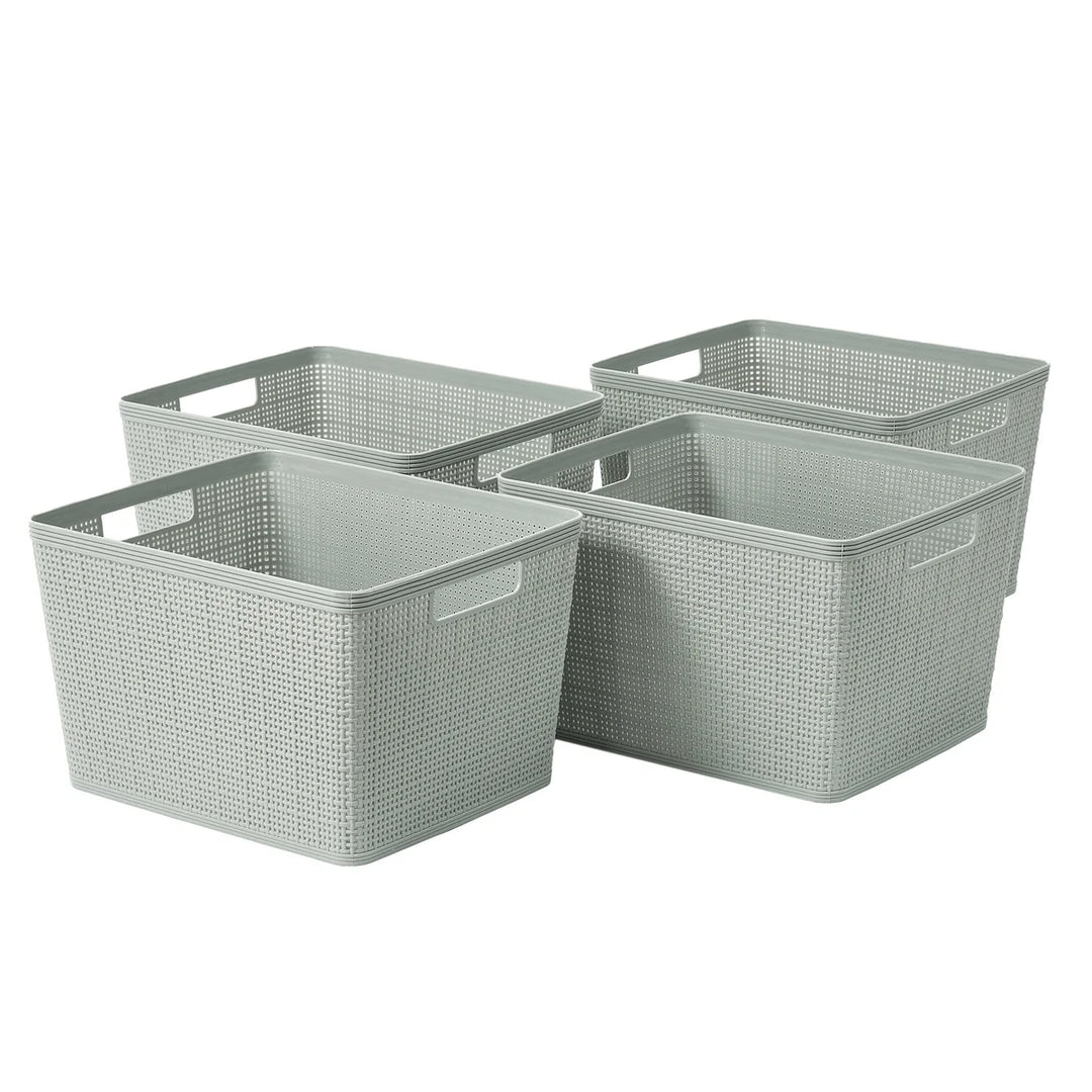 Baum - Ensemble de bacs de rangement, paquet de 4