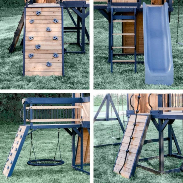Backyard Discovery - All Cedar Swing Set from Timber Crossing