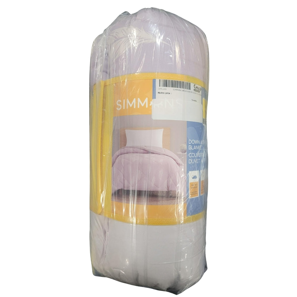 Simmons - Couverture en duvet alternatif, simple