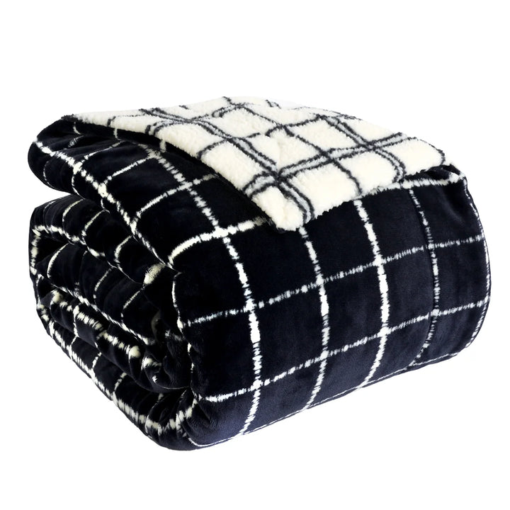 Life Comfort - Jetée en peluche réversible