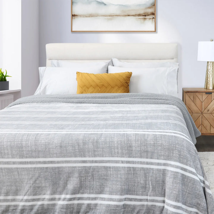 Life Comfort - Jetée en peluche réversible