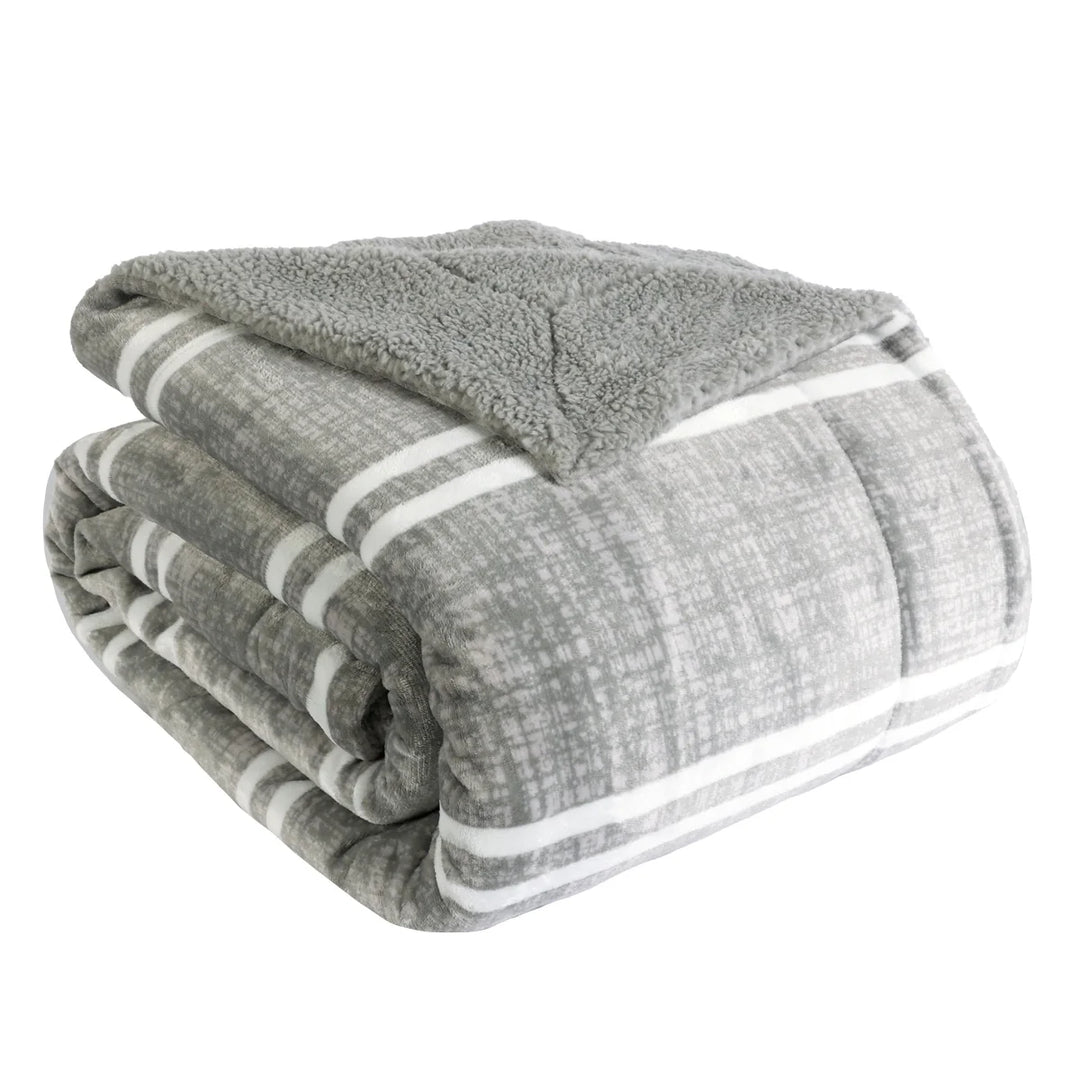 Life Comfort - Jetée en peluche réversible