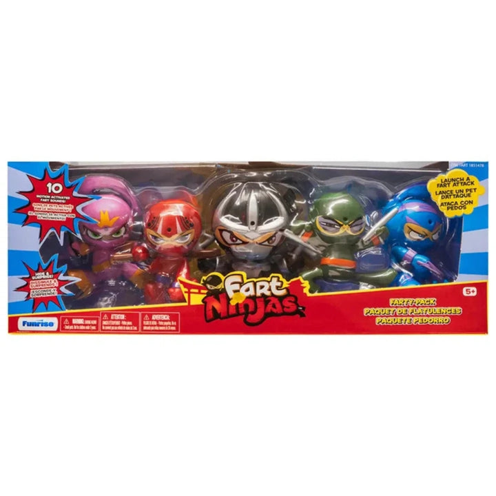 Funrise - Ninja de la flatulences, paquet de 5