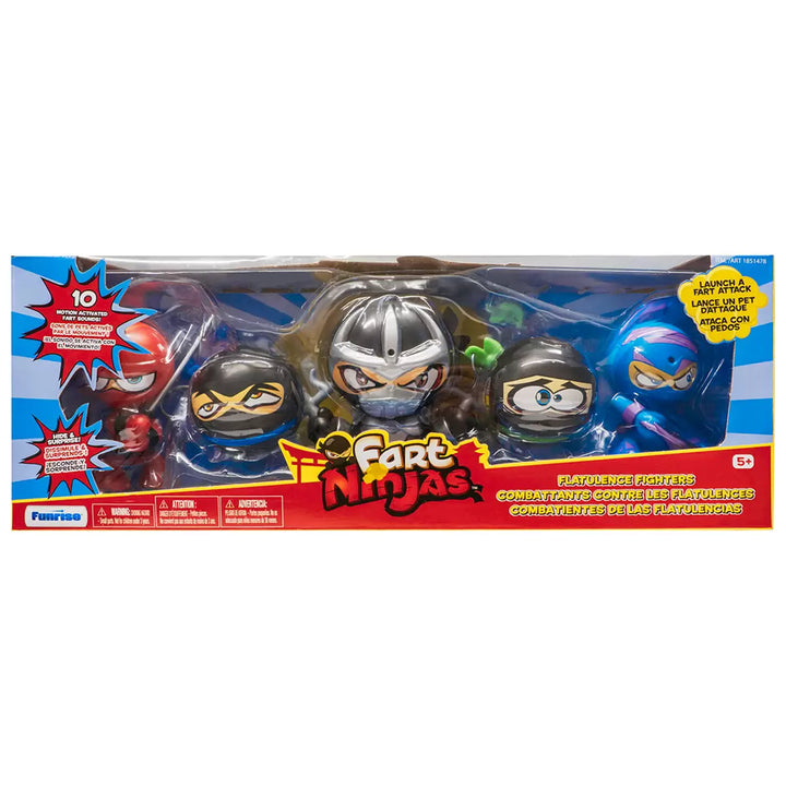 Funrise - Ninja de la flatulences, paquet de 5