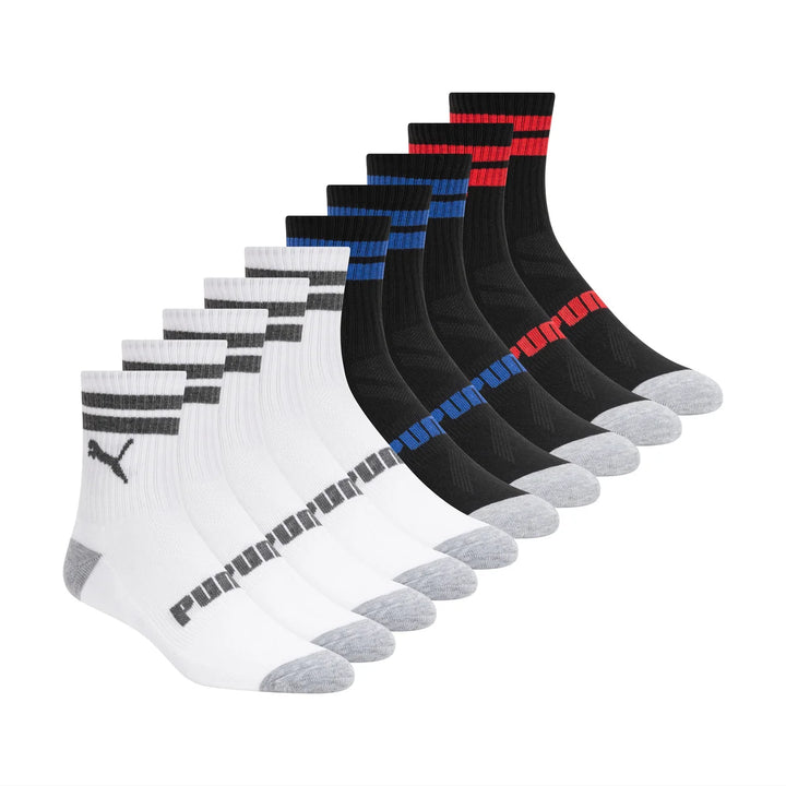 Puma - Chaussettes pour enfants, 10-paires