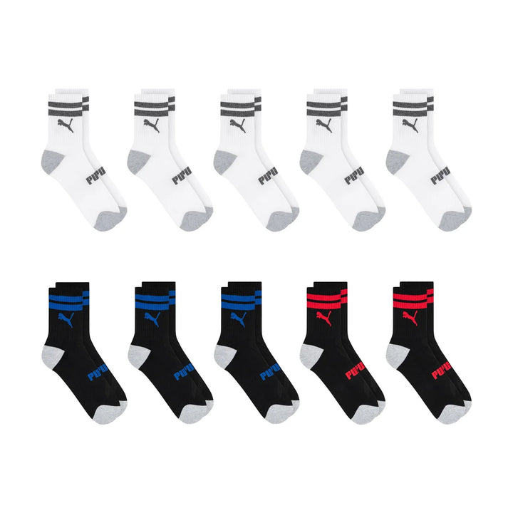 Puma - Chaussettes pour enfants, 10-paires