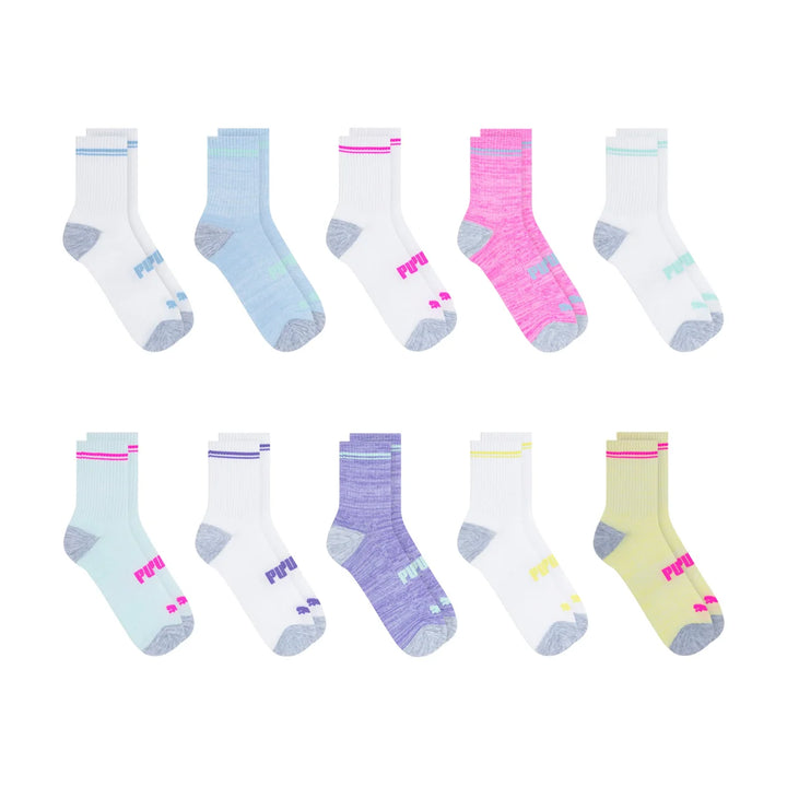 Puma - Chaussettes pour enfants, 10-paires