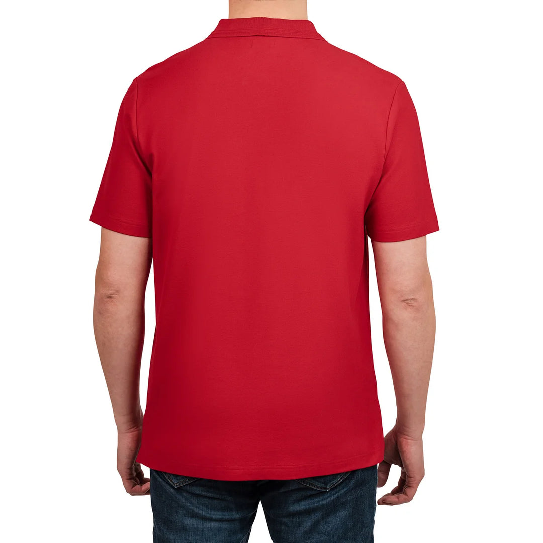 Benetton - Polo à manches courtes en tissu piqué