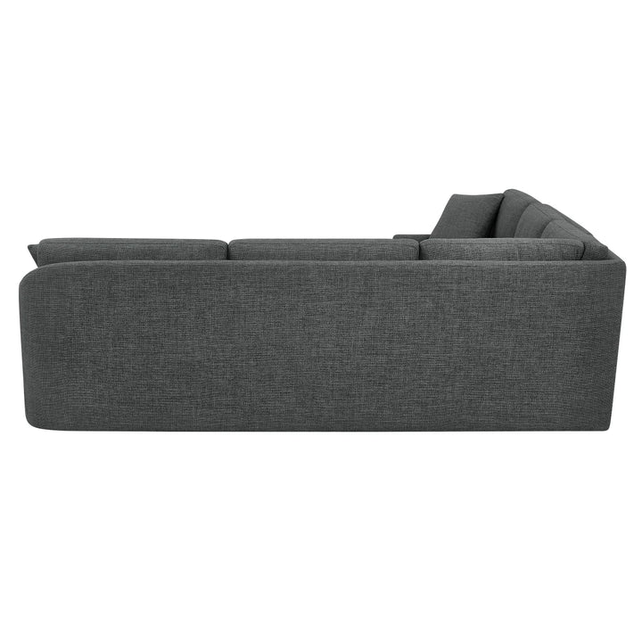 Thomasville - Canapé d'angle 3 pièces en tissu