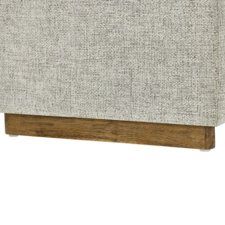 Thomasville - Pouf de rangement en tissu