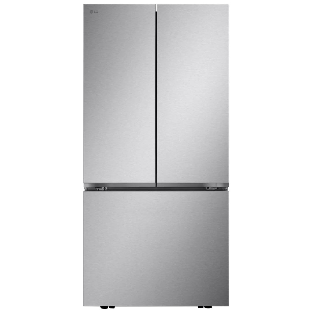 LG - 33" French Door Refrigerator with 25.1 cu. ft.
