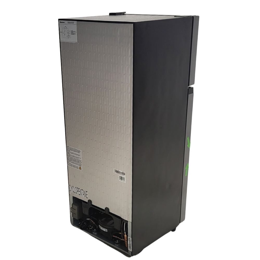 Hisense - 19" Compact Refrigerator with Top Freezer, 4.4 cu ft
