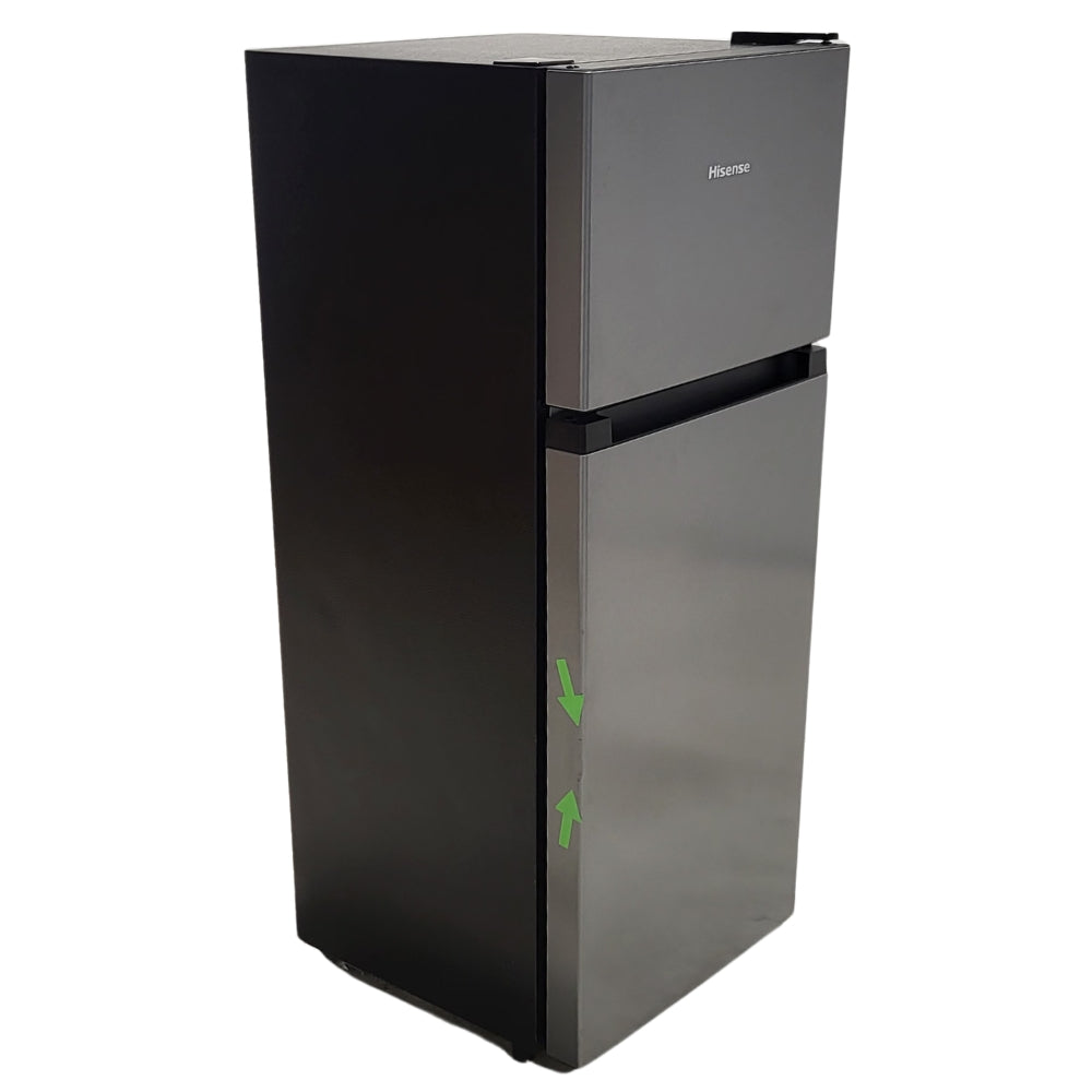 Hisense - 19" Compact Refrigerator with Top Freezer, 4.4 cu ft