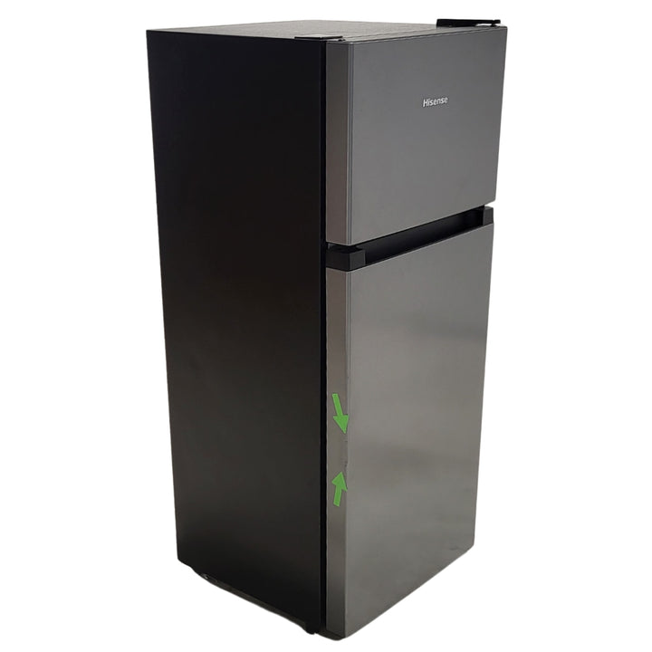 Hisense - 19" Compact Refrigerator with Top Freezer, 4.4 cu ft