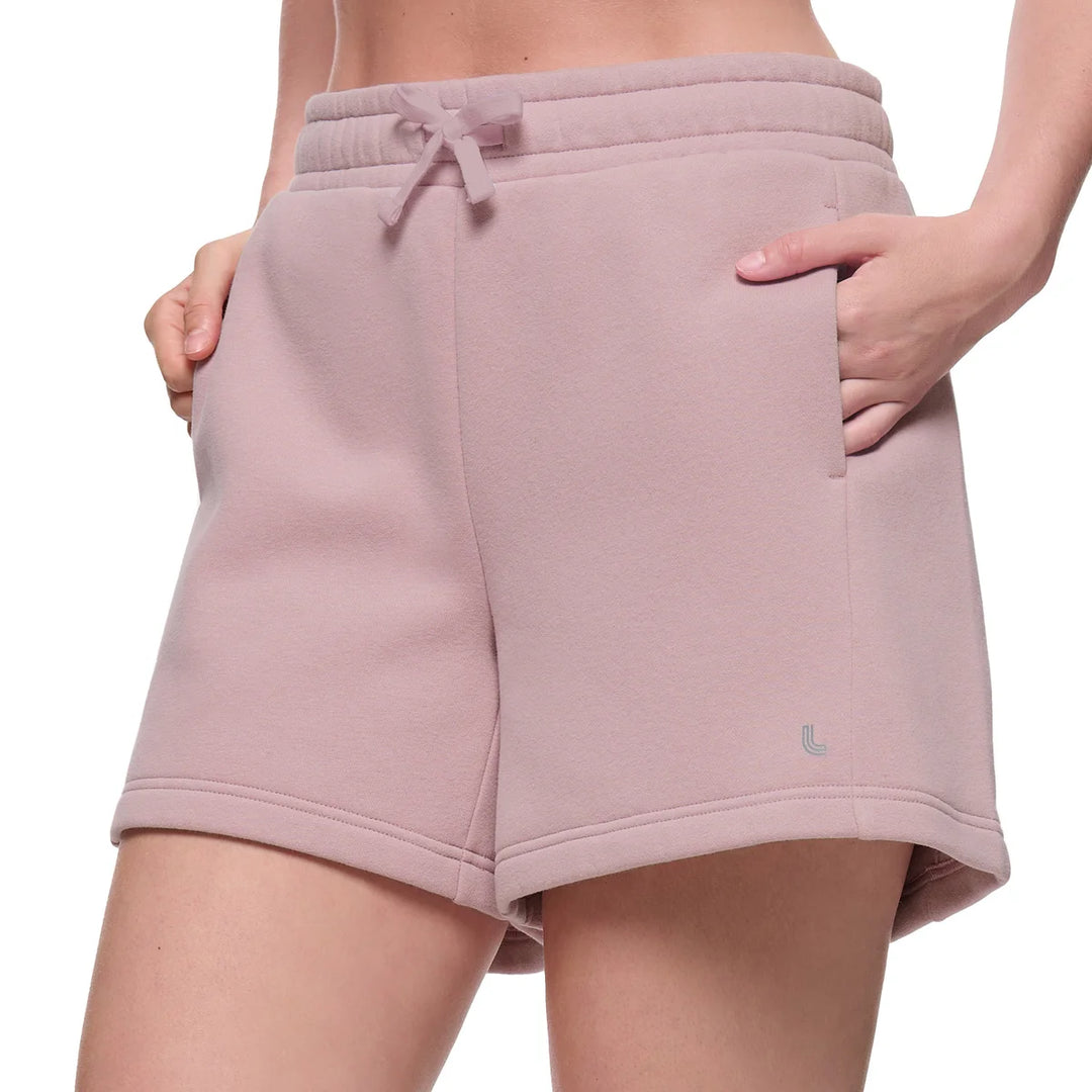 Lolë - Pull-on fleece shorts