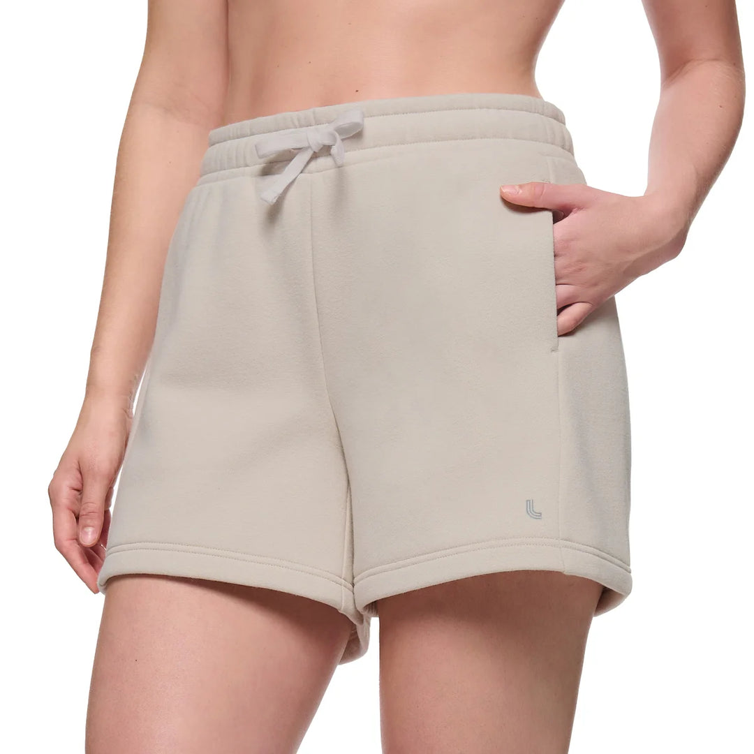 Lolë - Pull-on fleece shorts
