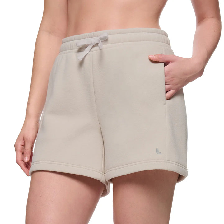 Lolë - Pull-on fleece shorts