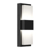 Artika - Frosted LED Wall Sconce for Indoor/Outdoor Mazza