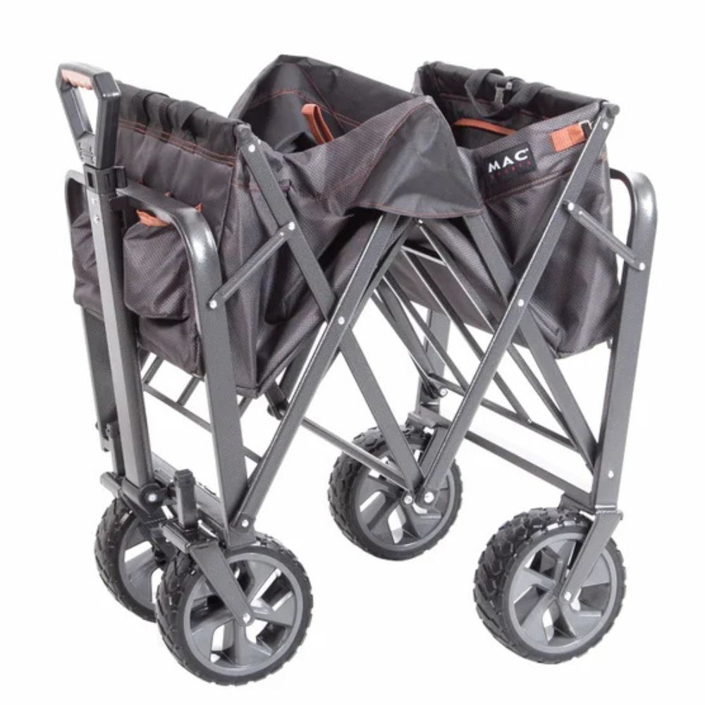 Mac Sports - Chariot pliant très grand avec freins