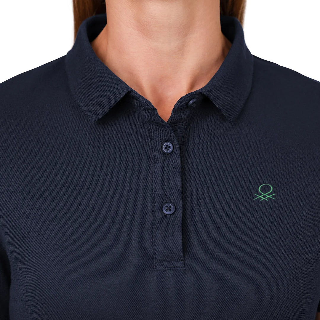 United Colors of Benetton – Robe-polo à manches courtes