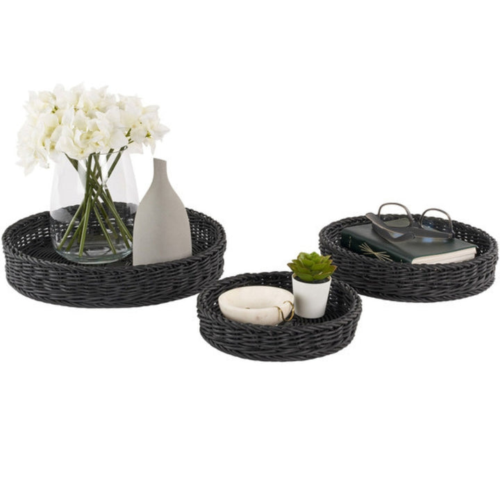 Neatfreak - Plateaux tissés à la main, 3 pièces