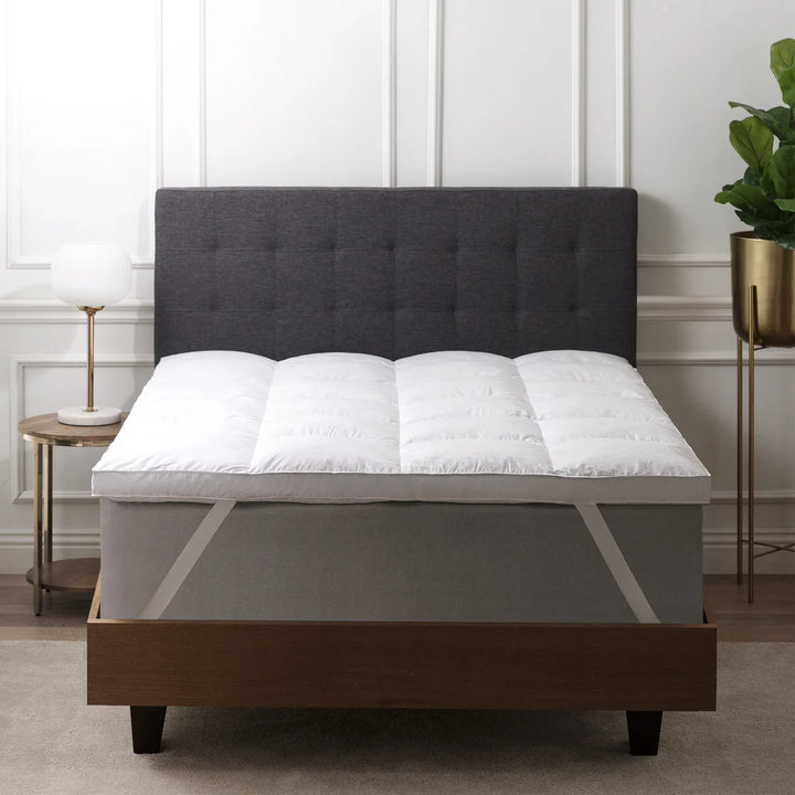 Weatherproof Vintage Home - TheraLuxe par Therapedic – Lit de plumes en carreaux cloisonnes