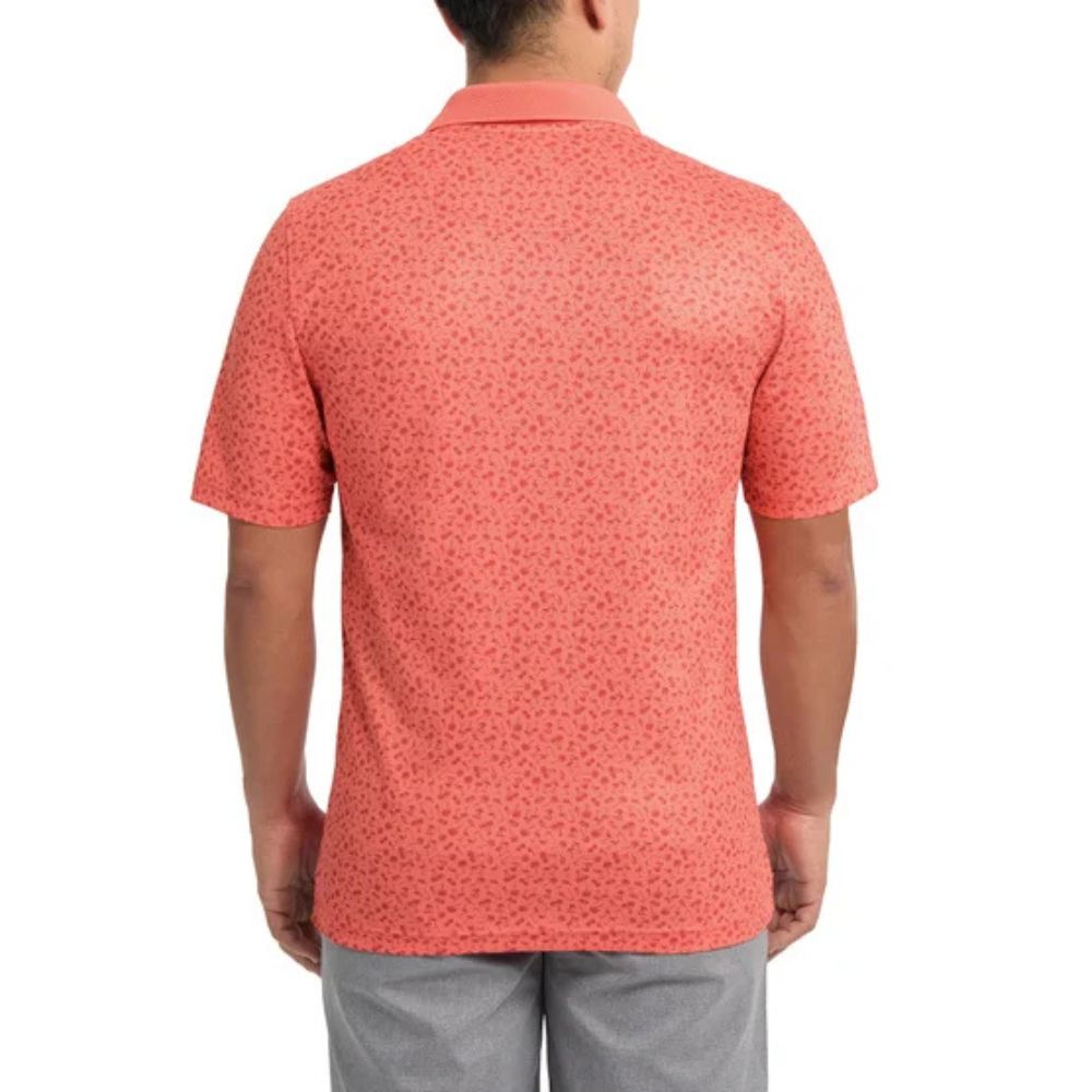 Sunice - Short Sleeve Printed Textured Polo