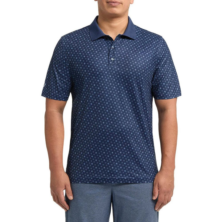 Sunice - Short Sleeve Printed Textured Polo