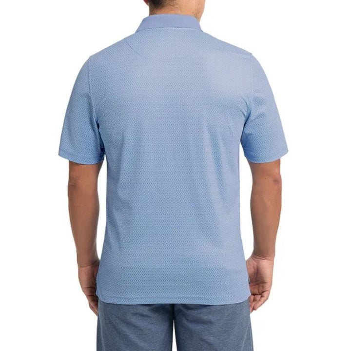 Sunice - Short Sleeve Printed Textured Polo